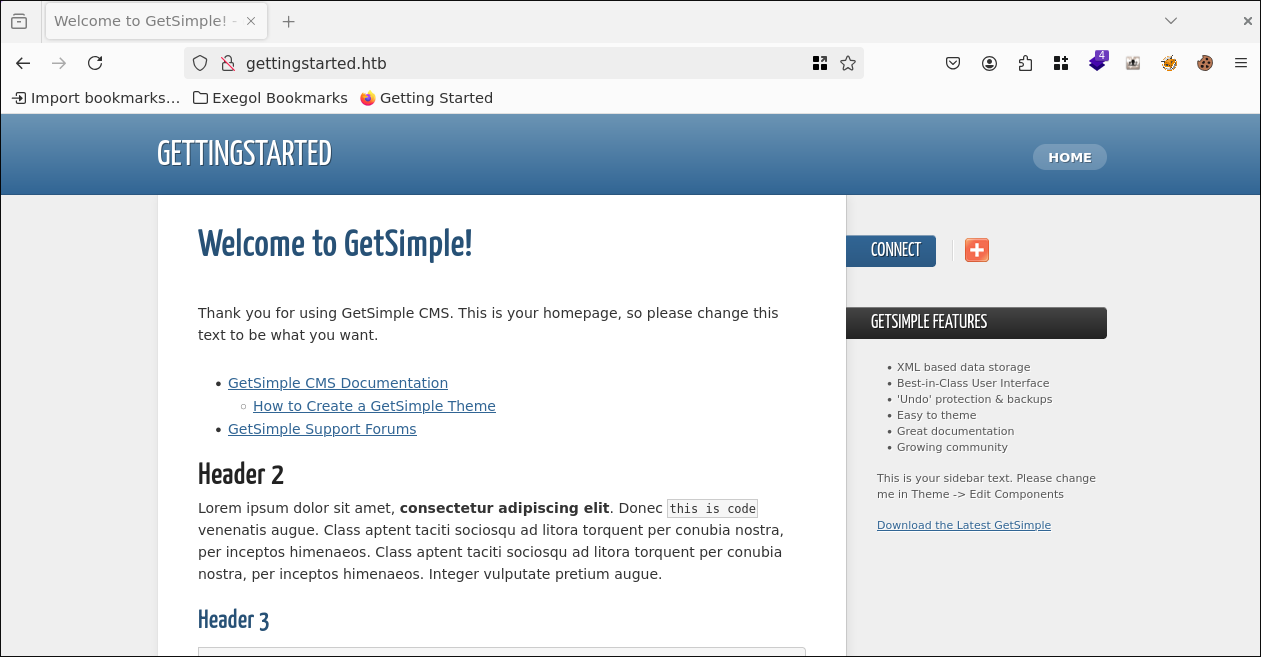 homepage